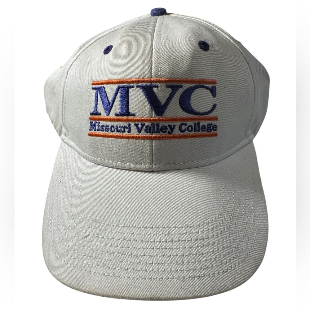 Vintage MVC Missouri Valley College SnapBack Baseball Hat Men’s MINTY The Game